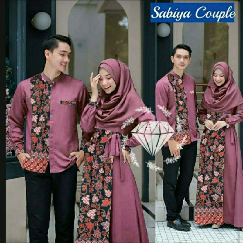 COUPLE MUSLIM TERLARIS BAJU PASANGAN SARIMBIT COCOK BUAT KONDANGAN TUNANGAN  COUPLE HIKMAH