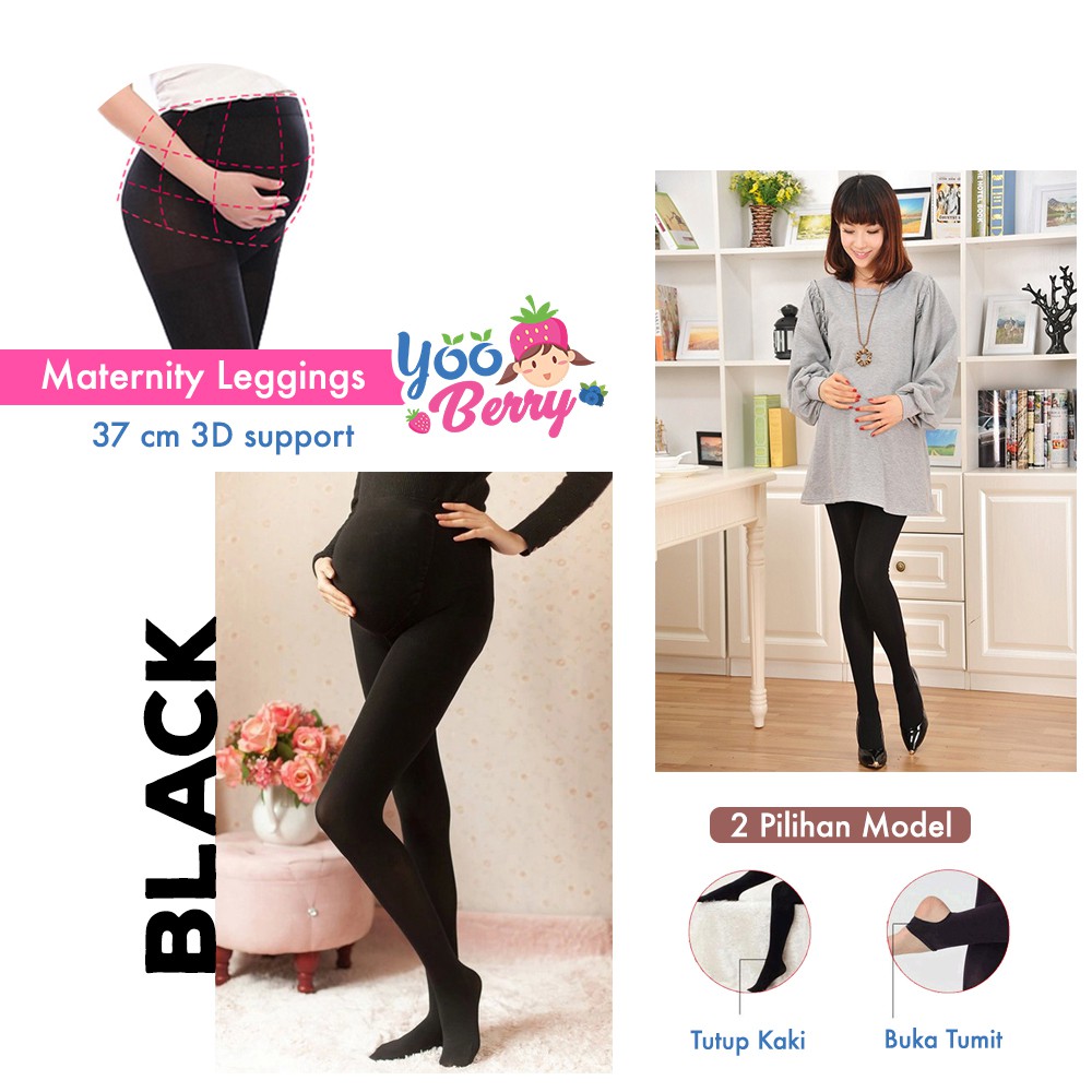 YooBerry Maternity Legging 3D Support Fit XXXL Celana Panjang Ibu Hamil Berry Mart