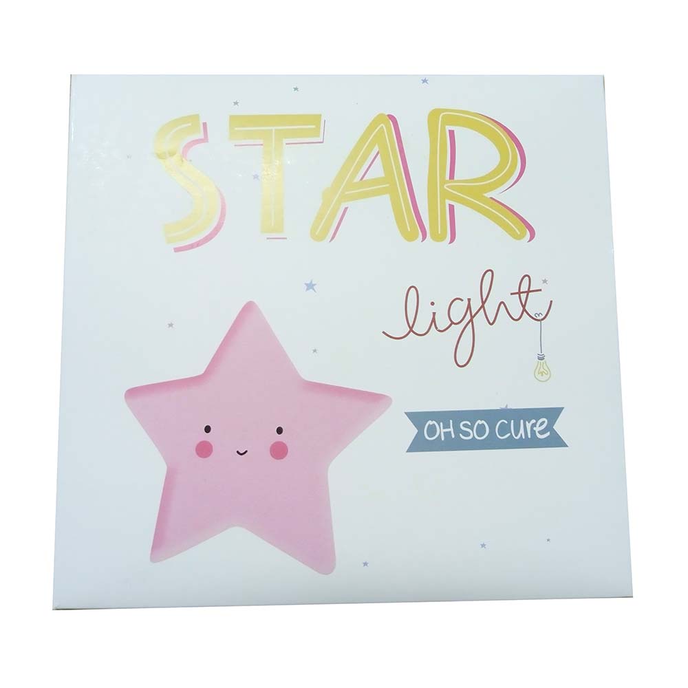 Lampu Tidur Anak LED Light Cute Smiley Model Bintang - FGH01 - 7RLL53YL Yellow