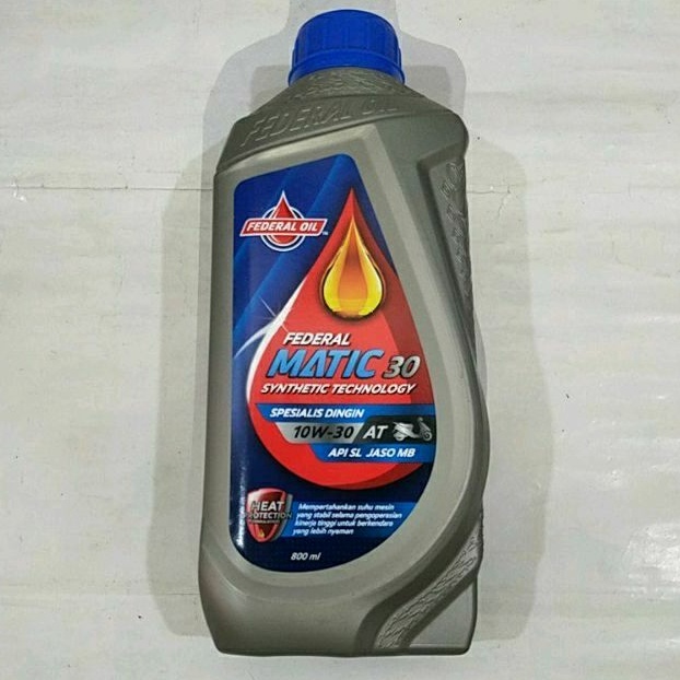 Oli Federal Matic Ecomaxx 30 10w-30 800ml