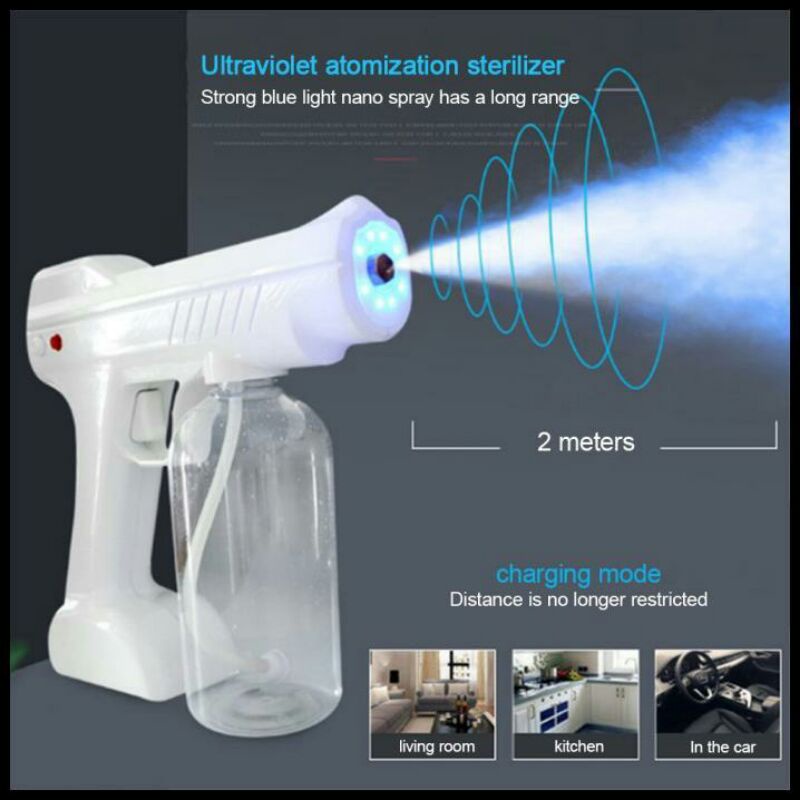 Nano Spray Gun Disinfectant UV Wireless 800 ml