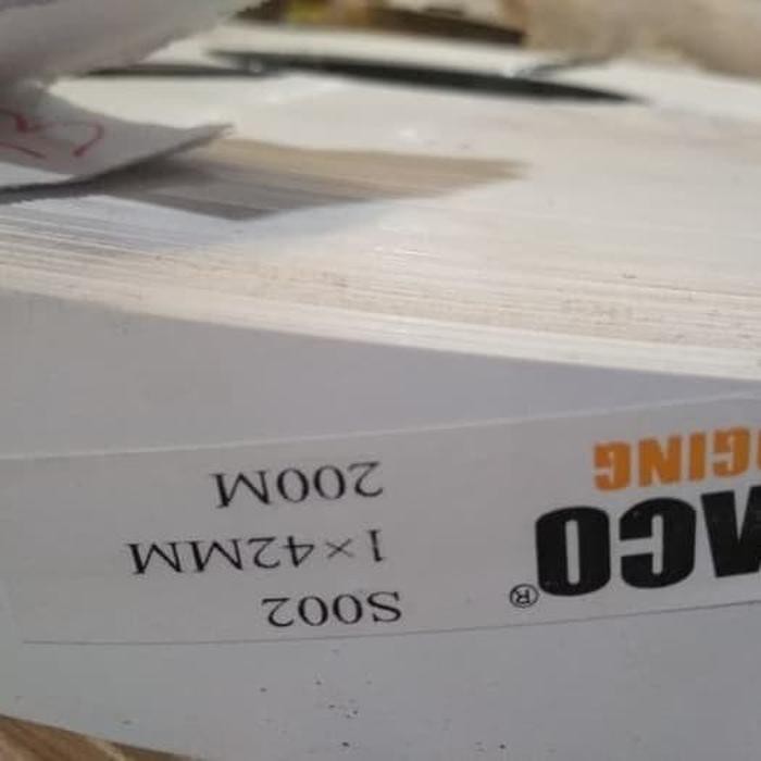 Penawaran Menarik taco list edging 1 x 4 x 200 putih dop pelapis pinggir HPL furniture Murah