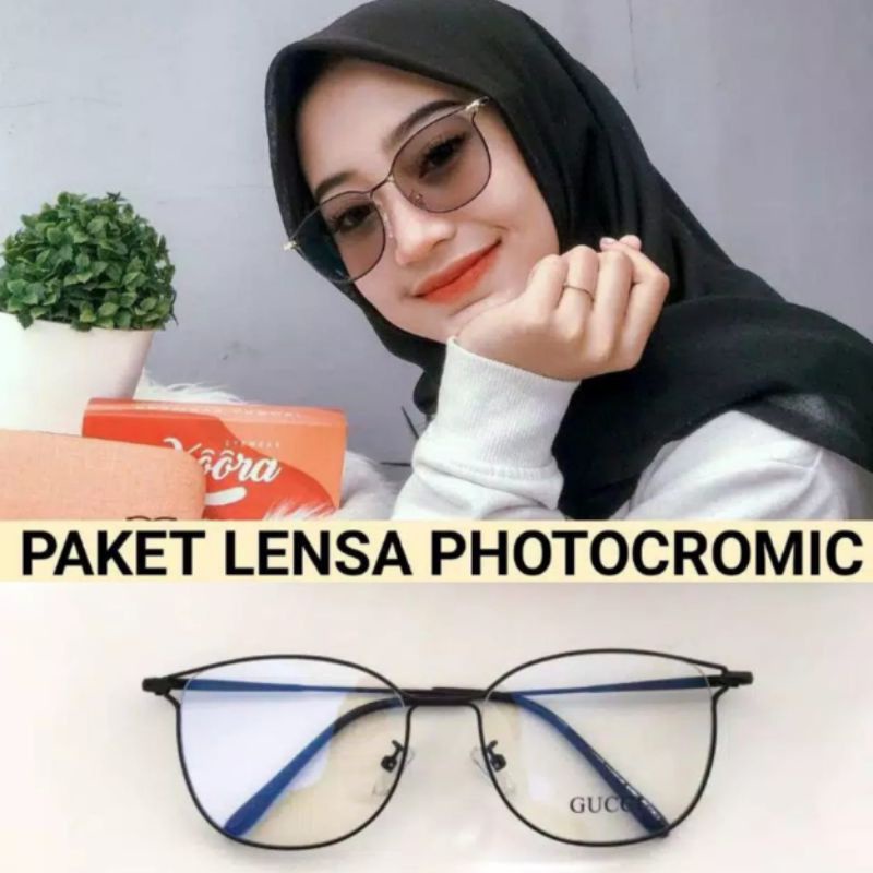 KACAMATA 2065 BISA GANTI LENSA MINUS/PHOTOCROMIC