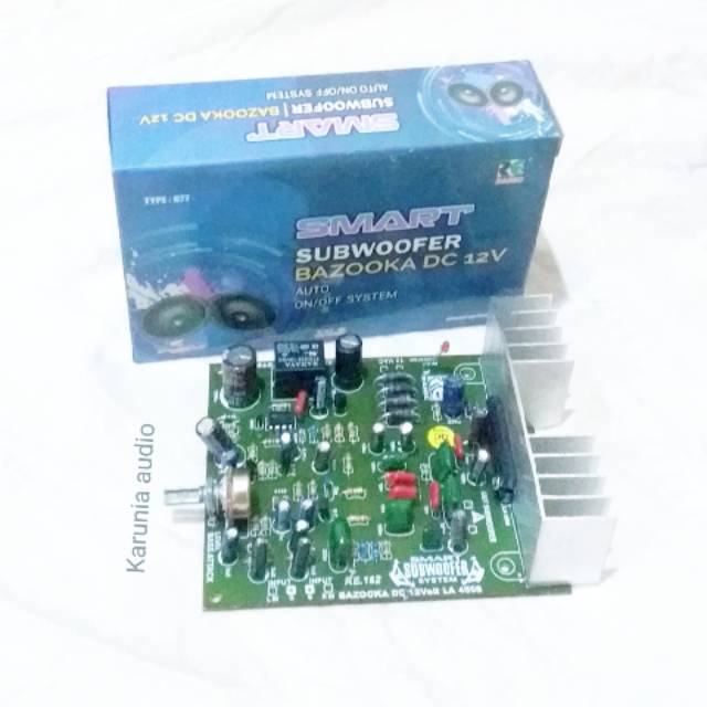 Kit Subwoofer  dc 12V Smart auto on/of system