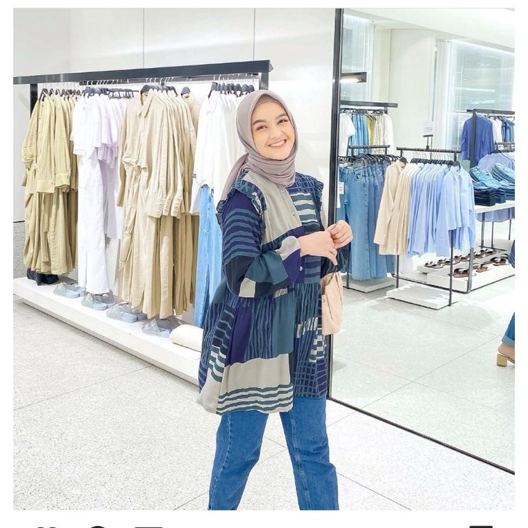 Doris Blouse - SOHO Vanilla Hijab