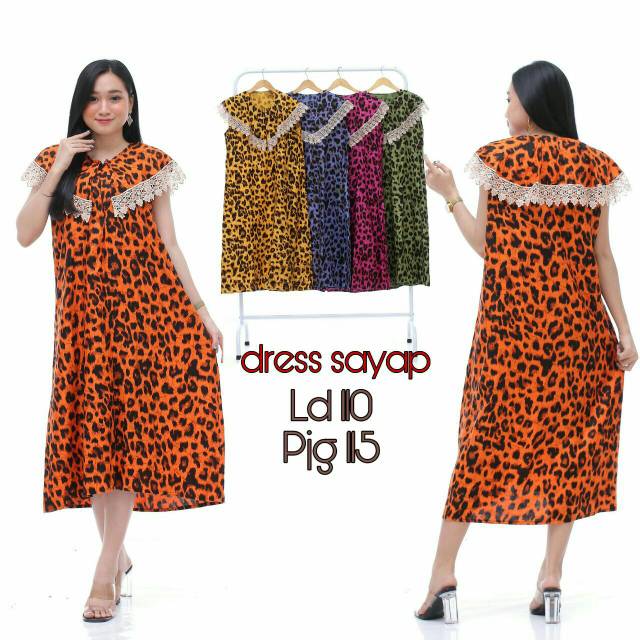 HOMEDRESS MOTIF MANTUL (Macan Tutul)