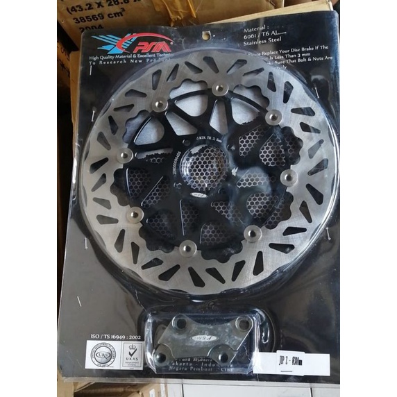 Piringan PSM Jupiter Z Cakram Jupiter Z FIZR PSM 300mm Cnc Floating Gerigi