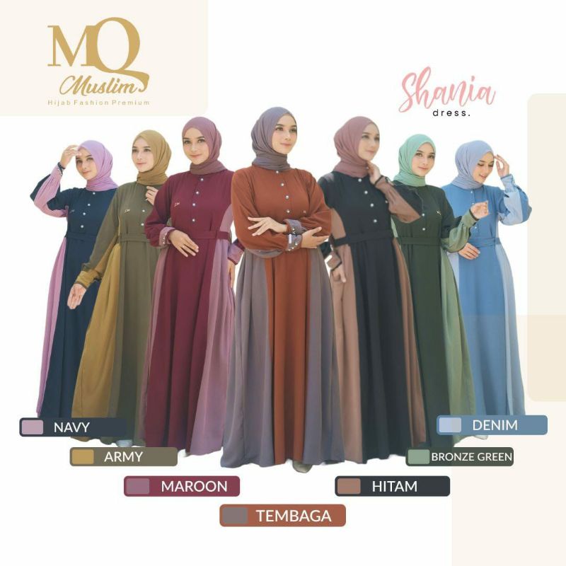 SHANIA DRES MQ muslim