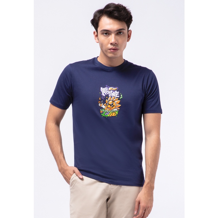 Executive X Kemas Acil Graphic T-shirt Navy