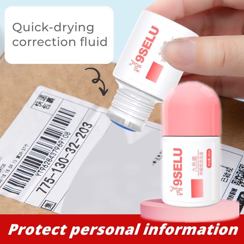 

[(BAYAR DITEMPAT) Kertas Termal Transparan 15 / 30ml Anti Bocor Quick Dry Proteksi Informasi Pribadi