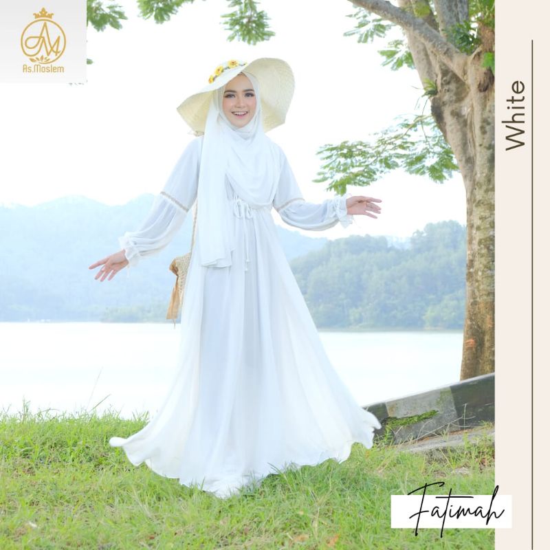 Gamis Ceruty Fatimah by as moslem