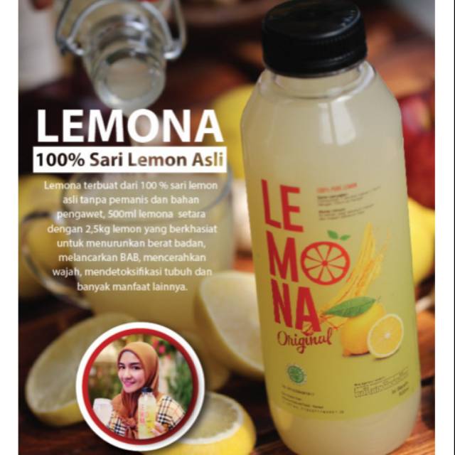 

De Lemona Sari Lemon Asli