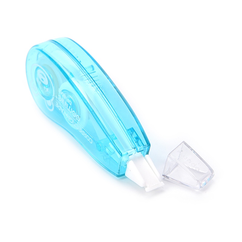 (LUCKID) 1pc Correction Tape / Tip-Ex Kertas Roller Warna Putih Untuk Sekolah / Kantor