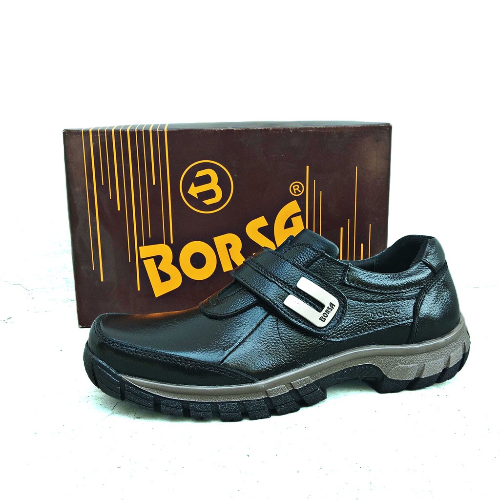 BORSA WOODY -  ORIGINAL SEPATU KULIT ASLI PRIA DEWASA BORSA ORIGINAL