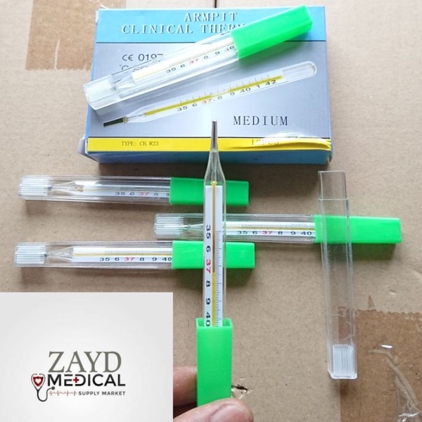 Termometer air raksa Termometer raksa Termometer manual Termometer lotus Termometer ketiak Termomete