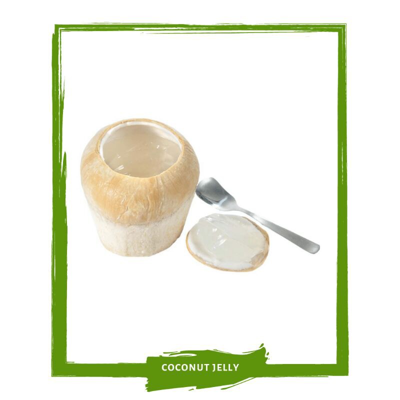 Degan Jelly / Minuman Kelapa Muda Dengan Jelly Cemilan Off Mallahrizwa