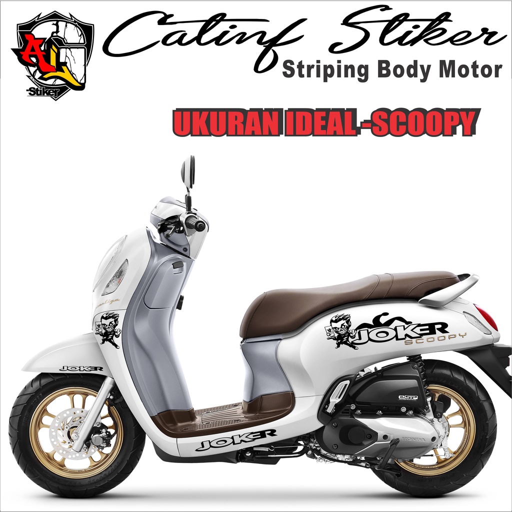 STICKER CUTTING/SC.19/CATING STIKER/STIKER SCOOPY/STIKER BODY MOTOR/VARIASI STIKER/STIKER GENIO/STIK
