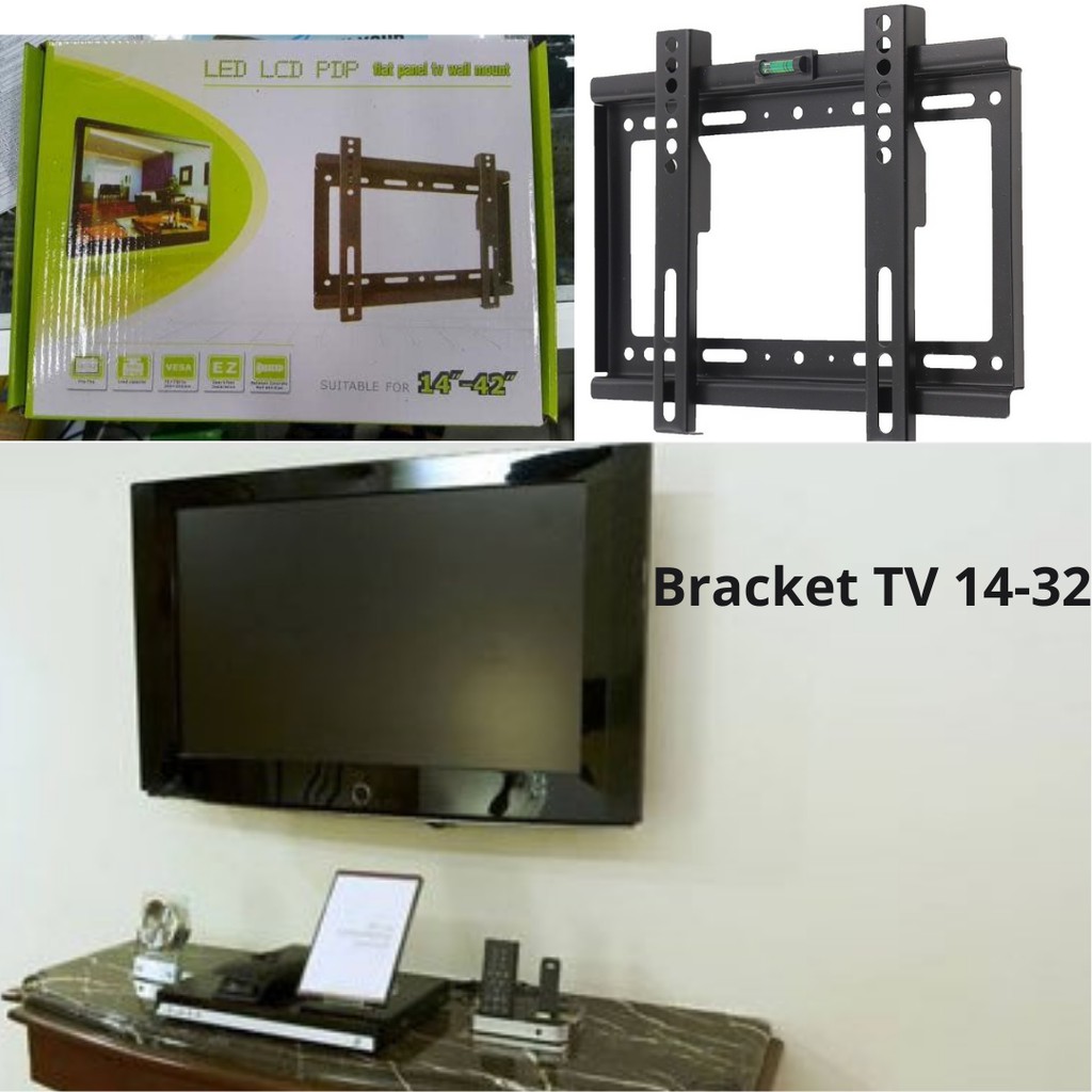 BRACKET TV DINDING / BRACKET TV LED-LCD 14''-32''