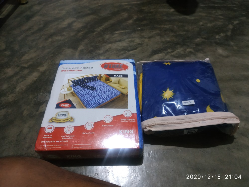 Inti Sprei Polyester Microtex - Lebih Tebal, Tidak Luntur, Halus, Bergaransi*!