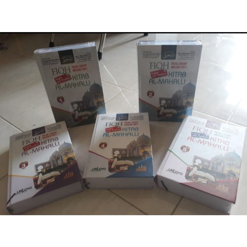 terjemah mahalli Lirboyo 5 jilid lengkap madhab imam Syafi'i