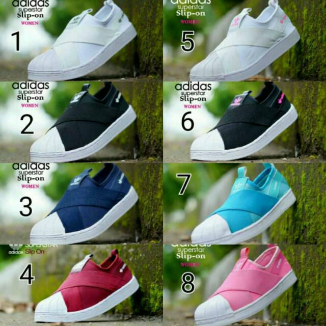 Adidas Slip On Wanita Superstar Women / Superstar slip on