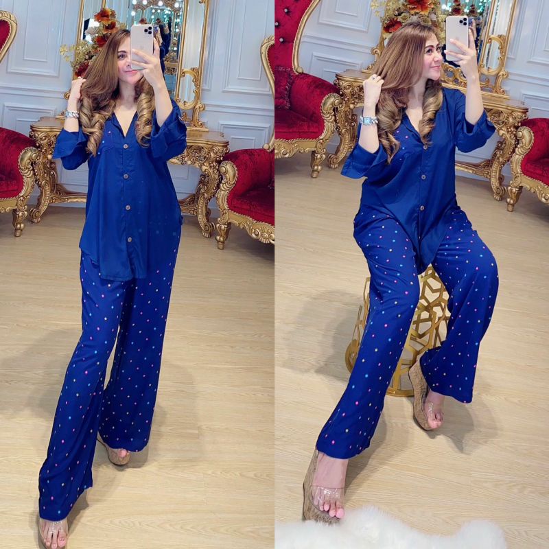 One Set Azura Rgb Original Bahan Rayon Uniqlo