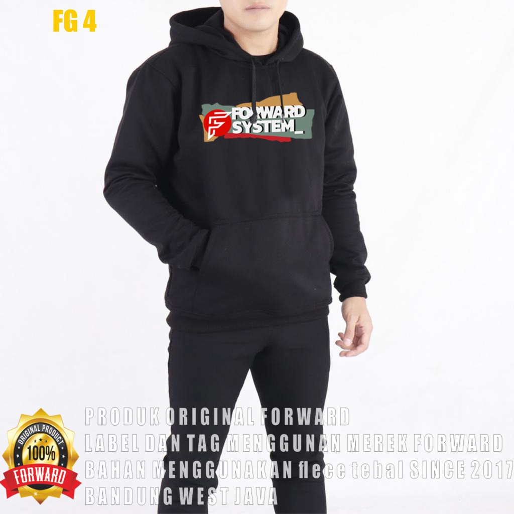 Sweater Pria Japanese Sweater Hoodie Fleece Jumper Switer Model Jepang Terbaru FORWARD SYSTEM Lanzclothing FG4