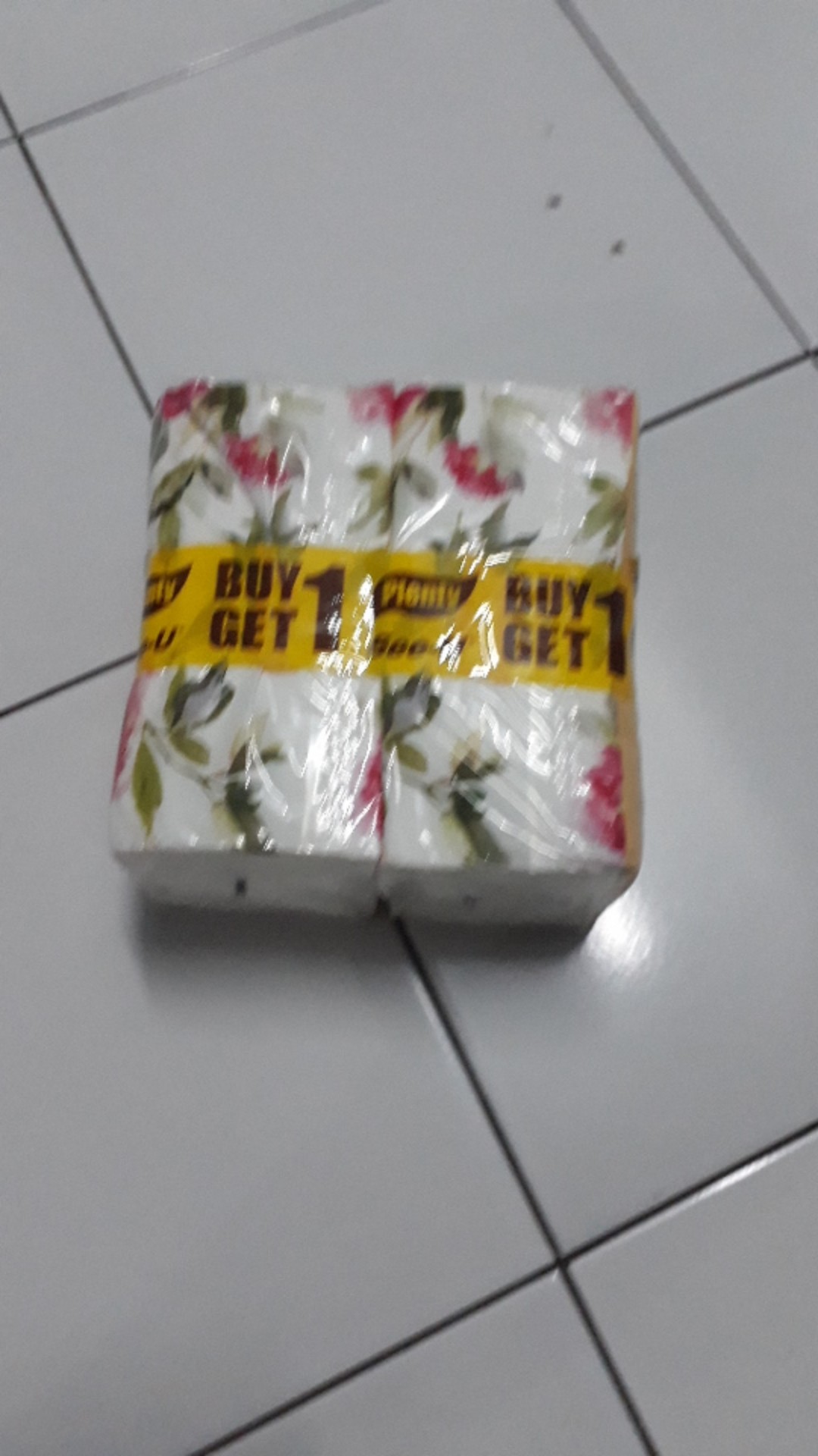 Plenty Facial Tissue Premium [3 Ply/180 Sheets] - Buy 1 Get 1