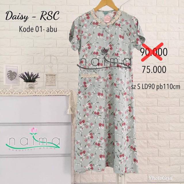 DAISY HOME DRESS / DASTER DAISY RSC