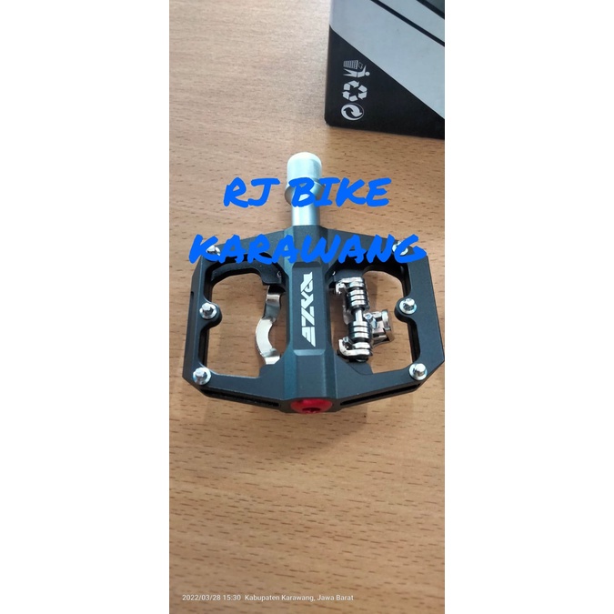 PEDAL RAZE AL RACE CLEAT/FLAT SB CNC spd 100 BLACK