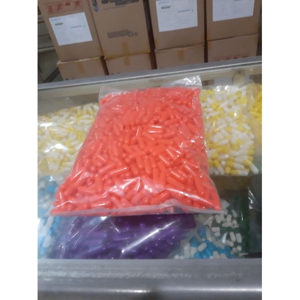 Kapsul kosong no 2 = 200 mg produksi PT KAPSULINDO NUSANTARA