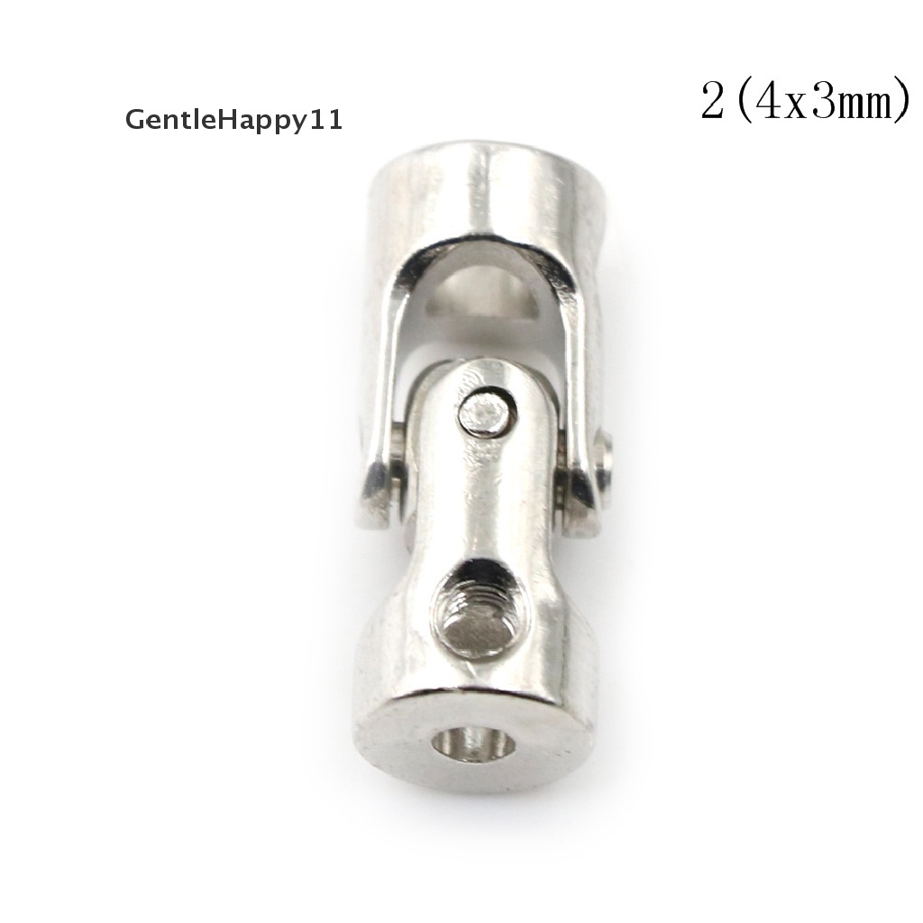 Gentlehappy RC Boat Metal Cardan Joint Gimbal Couplings Aksesoris Sambungan Universal