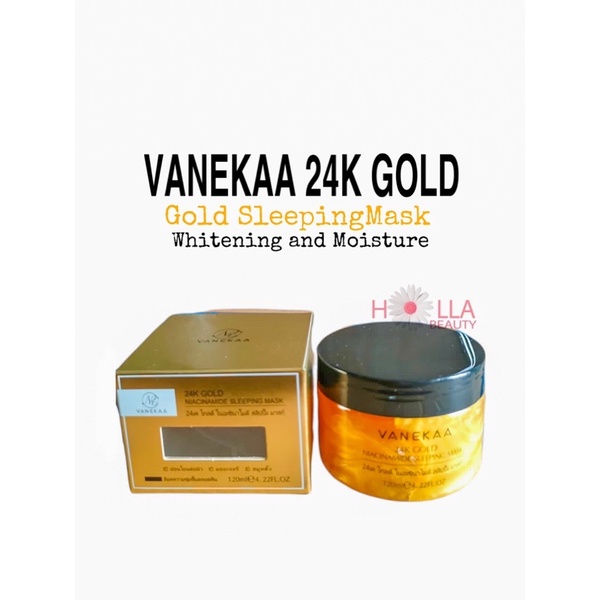 Vanekaa 24Gold Niacinamide Sleeping mask