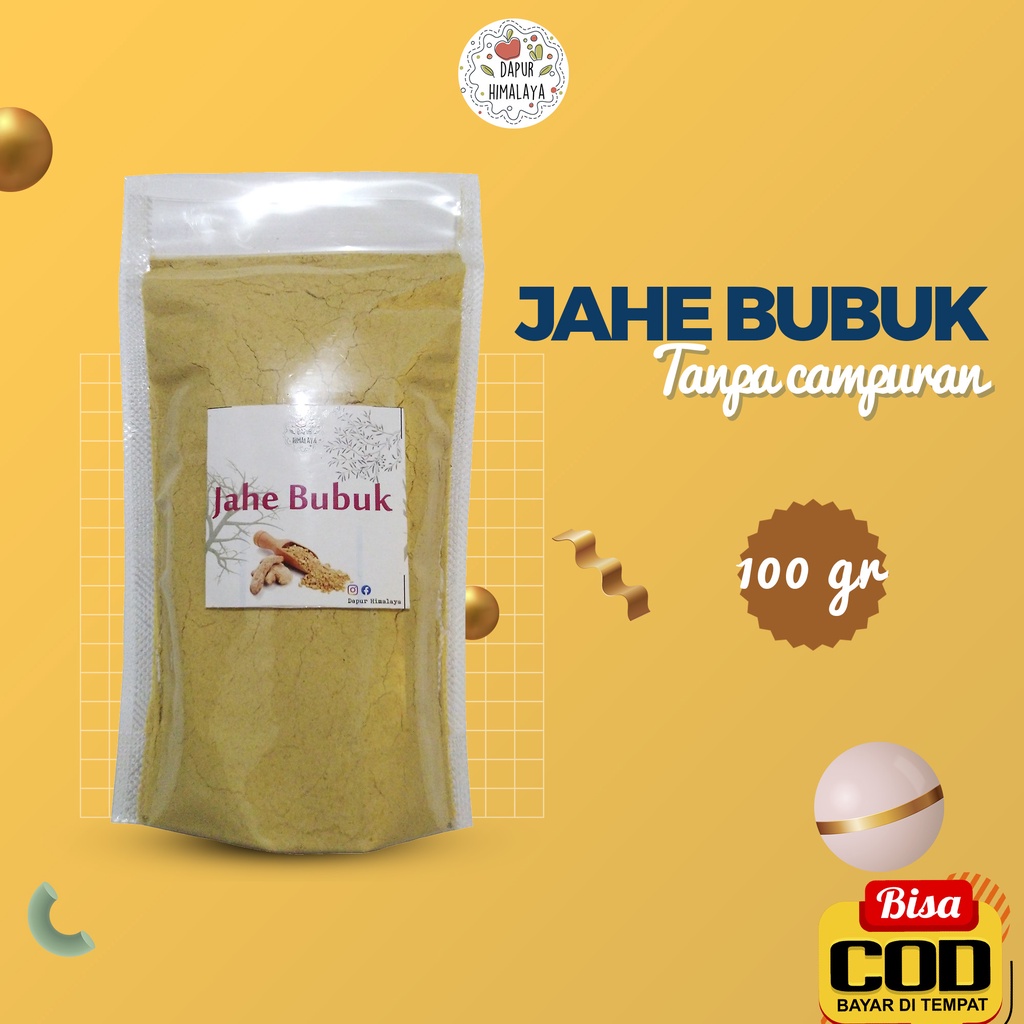 Jual JAHE BUBUK 100G MURNI TANPA GULA ASLI ORIGINAL TANPA CAMPURAN ...