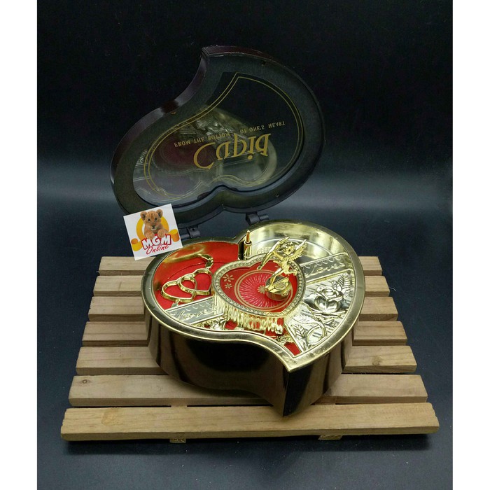 Kotak perhiasan Love Cupid / Kotak musik / Jewelry Music Box 9083