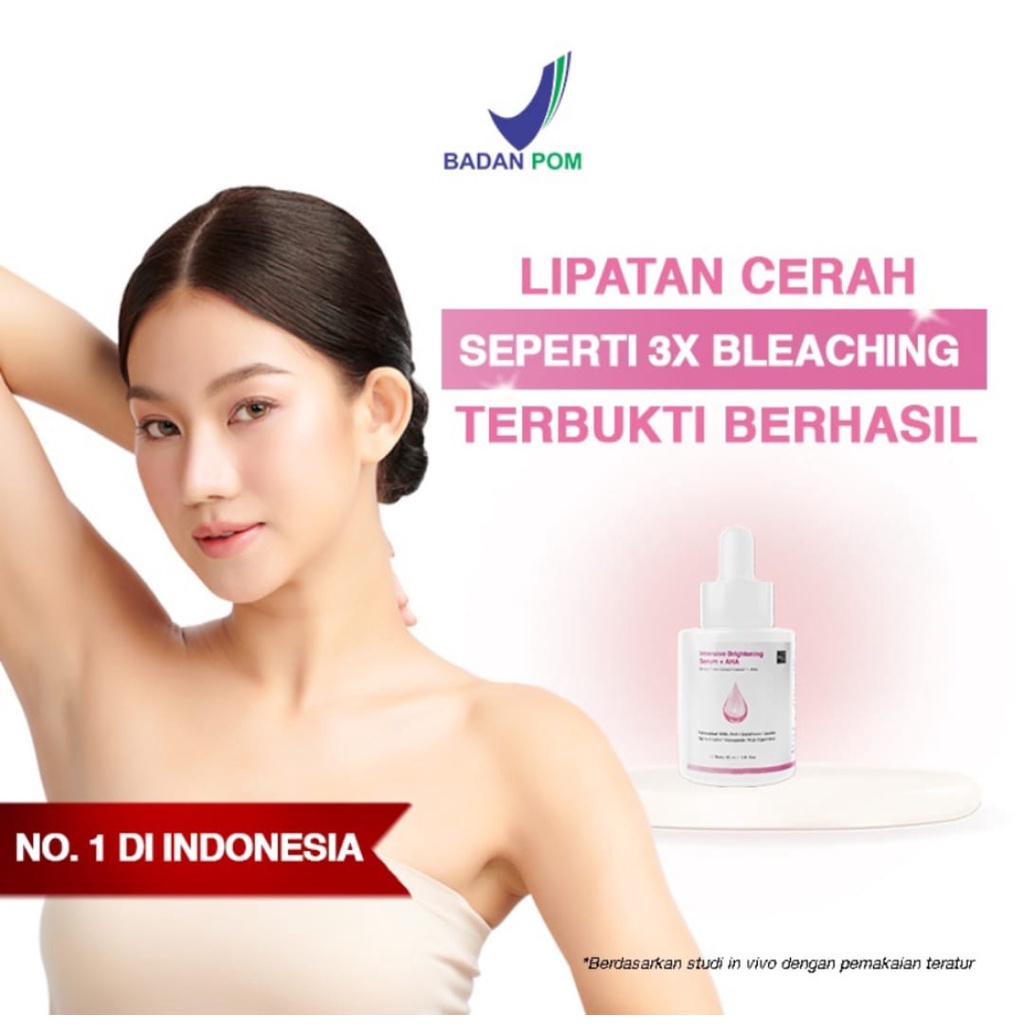 BEAUDELAB UNDERARM BRIGHTENING SERUM AHA / PEMUTIH KETIAK / SELANGKANGAN / AREA GELAP INSTANT