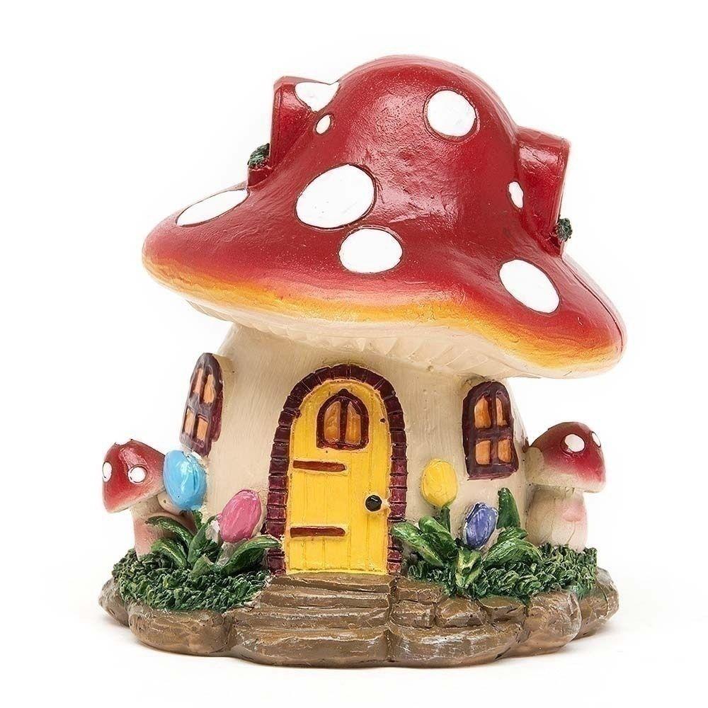 [Elegan] Rumah Jamur Natal Bonsai Craft Flower Mushroom Desktop Decor Hiasan Rumah Miniatur