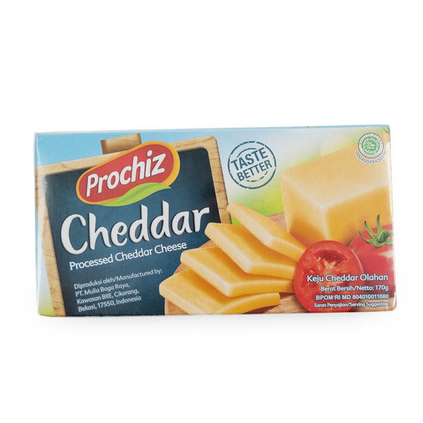 

PROCHIZ Cheese Cheddar 170gr - Keju Cheddar Olahan