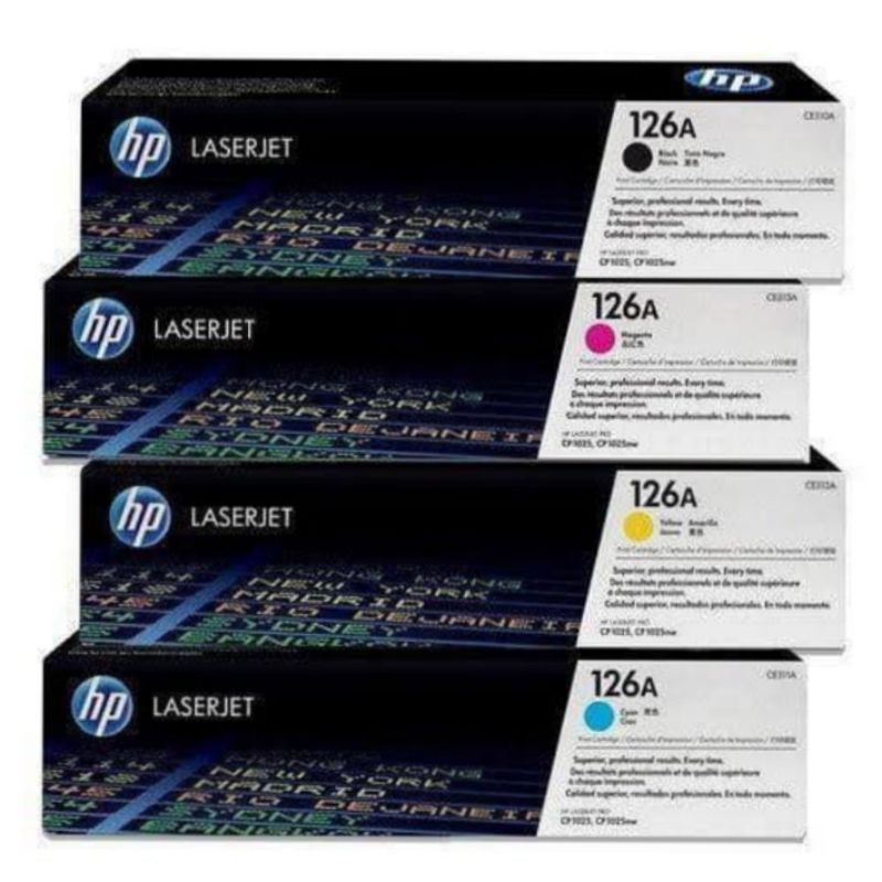 Toner color HP 126A CP1025 CE310A CE311A CE312A CE313A