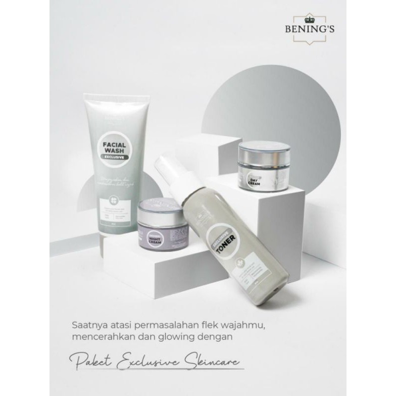 paket exclusive bening's skincare