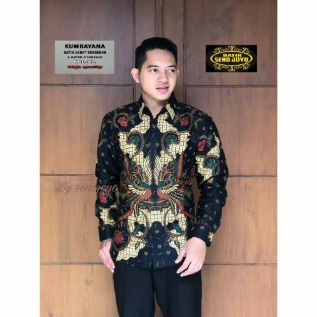 Kumbayana Kemeja Batik Pria Full Furing Katun Primisima Batik Solo Batik Pria Eksklusif