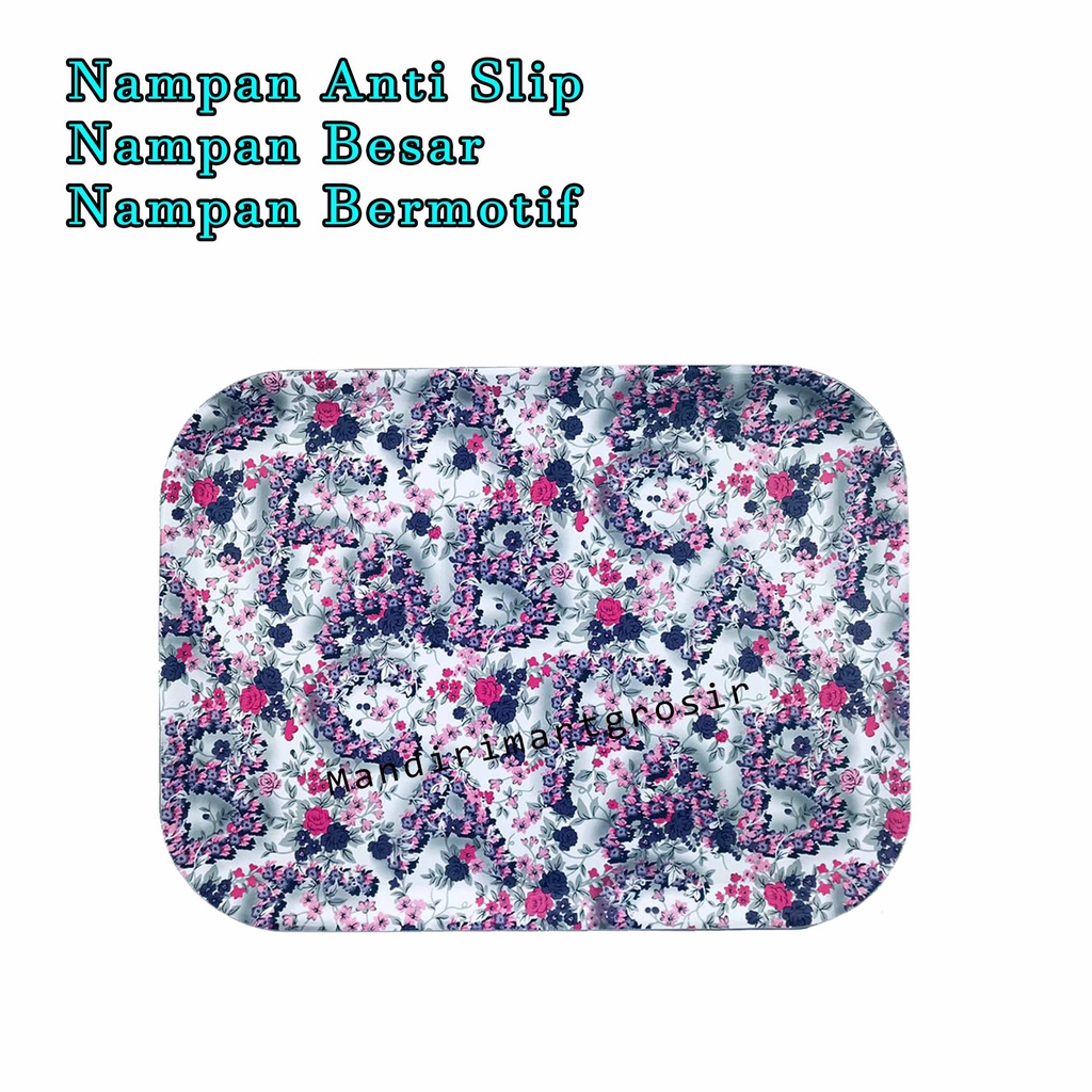 Nampan Besar *Nampan Anti Slip * Nampan Bermotif*