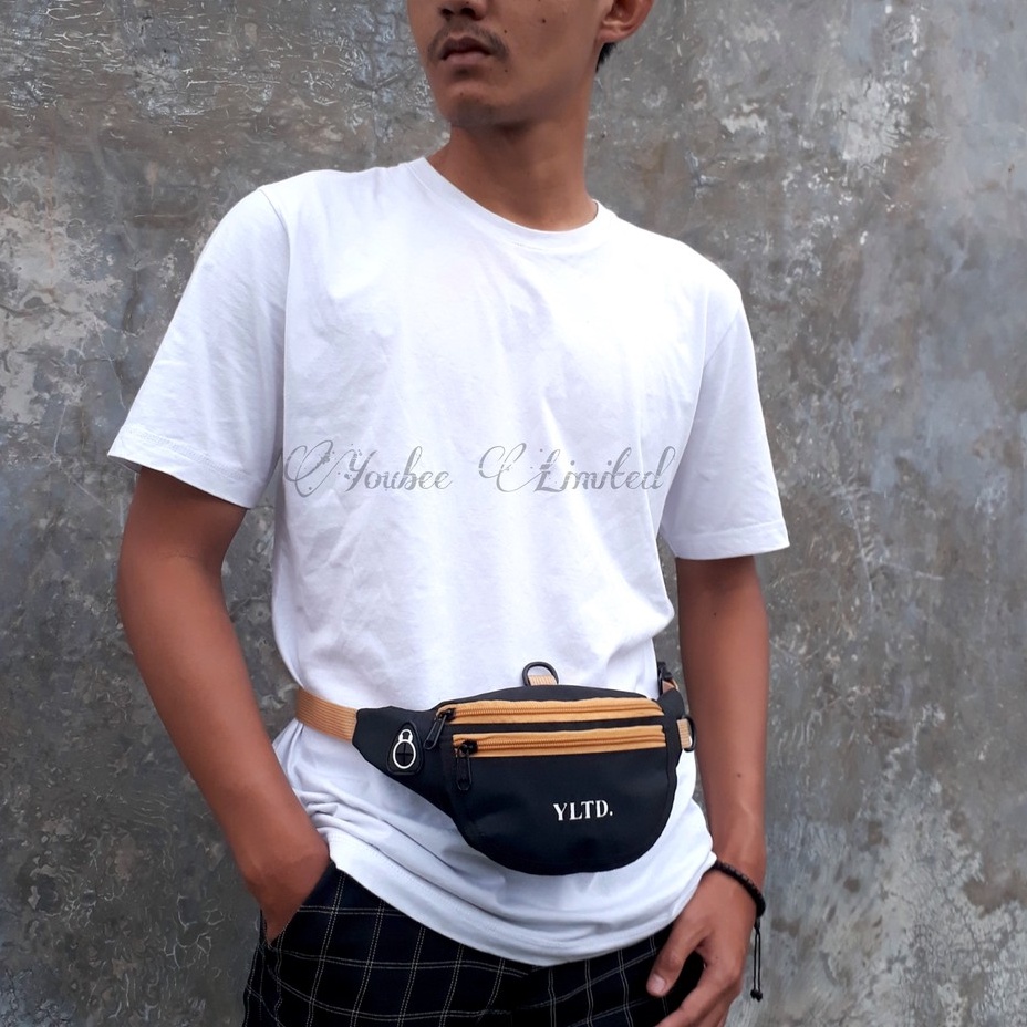 rancis Jaya - Tas Pinggang Mini YLTD Pria | Tas Selempang Mini Pria Unisex