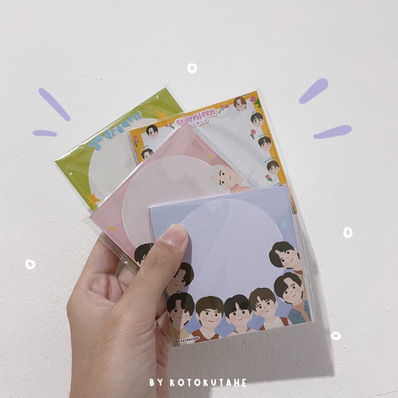 

KOTOKUTAHE - [KPOP] 50lembar Cute Memopad / Kertas Memo Planner, Memopad Lucu