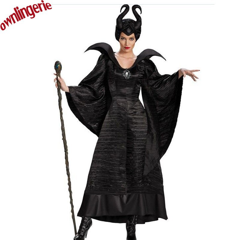 halloween costume kostum maleficent black costume dewasa