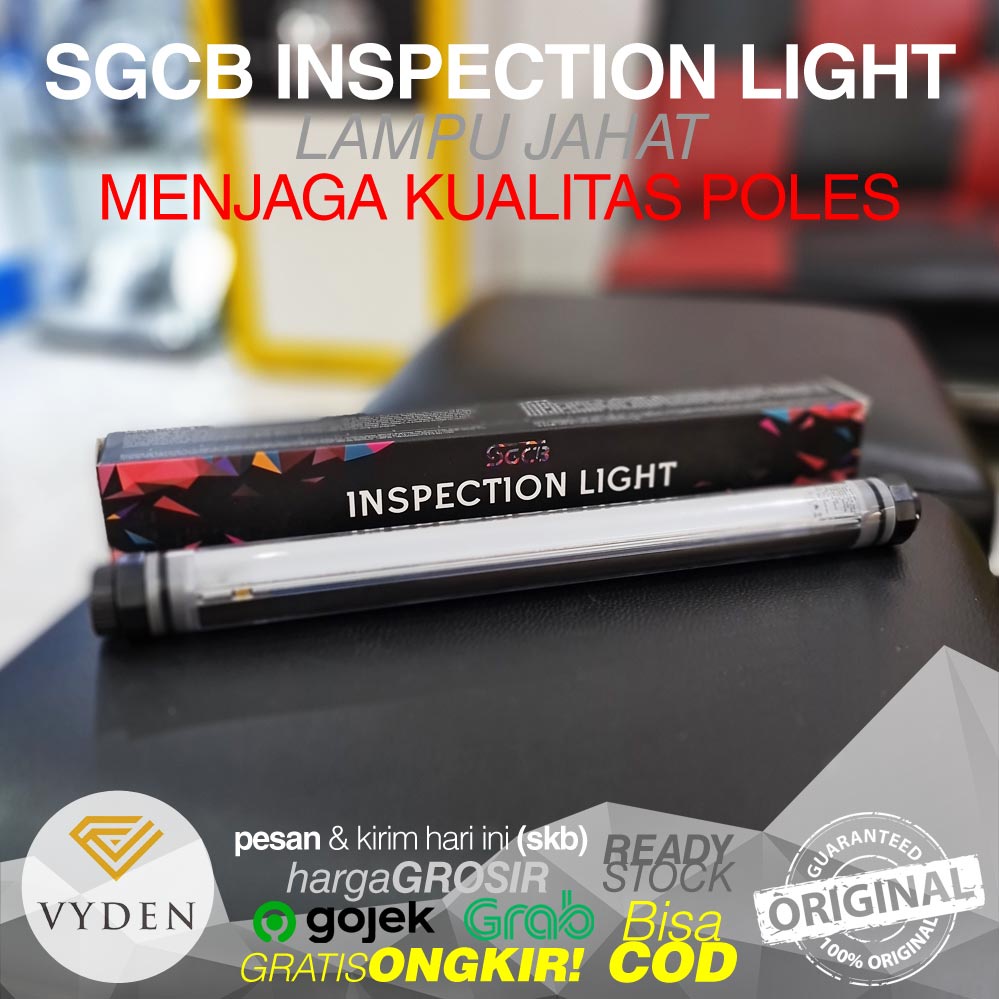 SGCB Inspection Light Rechargeable Cordless Lampu Inspeksi Poles Mobil MURAH