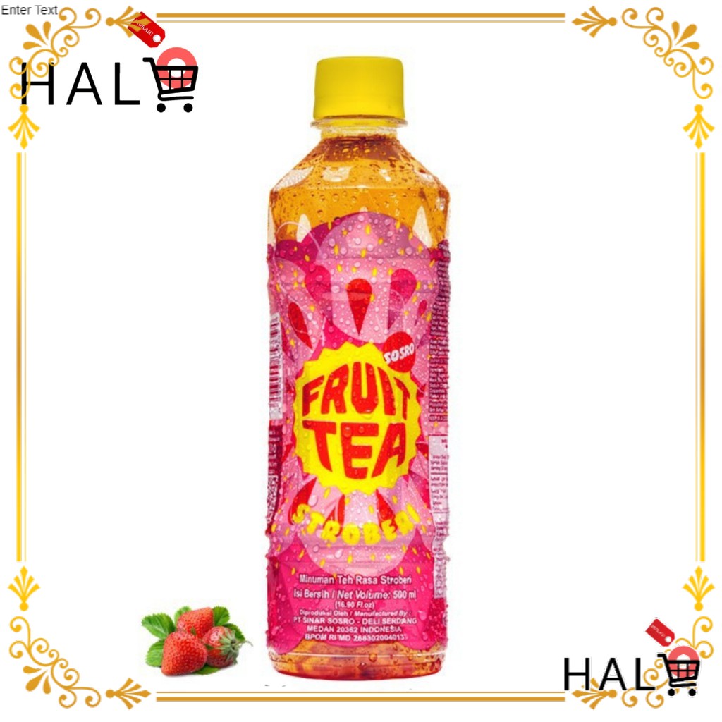 

FRUIT TEA STARWBERRY PET 500 ML