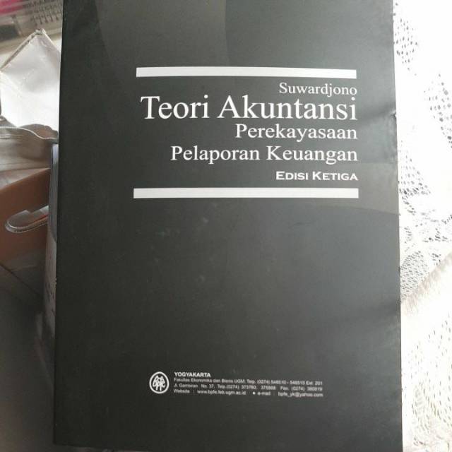 Buku Bekas Teori Akuntansi Perekayasaan Pelaporan Keuangan Edisi Ketiga Suwardjono Shopee Indonesia