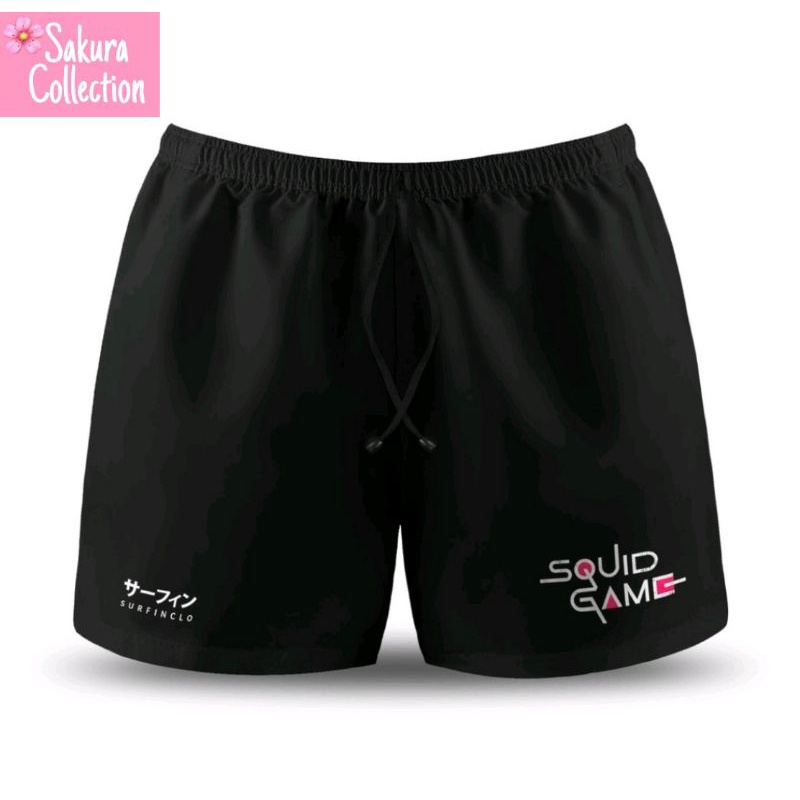 Celana BOXER SQUIDGAME  KOREA surfinclo Pria Wanita Anak Dewasa