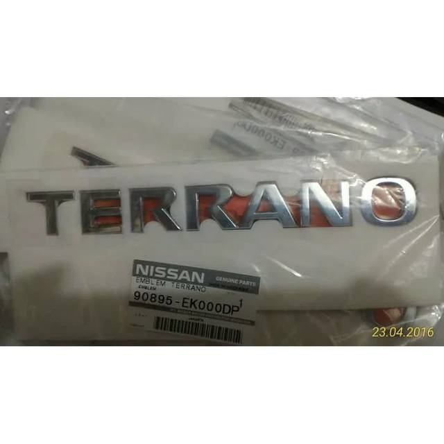 EMBLEM BAGASI NISSAN TERRANO